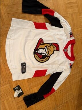 Fanatics Ottawa Senators White Red Black Jersey